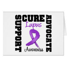 Lupus Support Advocate Cure Greeting Cards
