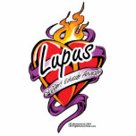 Lupus Tattoo Heart photo sculptures