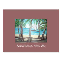 Luquillo Beach, Puerto Rico Postcard