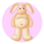 Lura's Critter Plump Bunny stickers