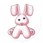 Lura's Stuffed Bunny 4 stickers