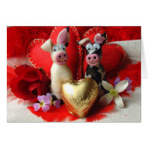 Lurve cows card