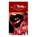 Luscious Lips Beauty Salon & Day Spa business cards