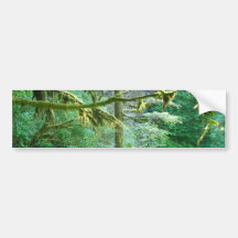 Lush and Blue Bumper Stickers