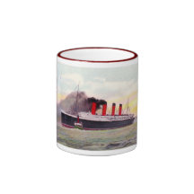Lusitania 1907 coffee mugs