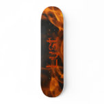 Lust and Flames Custom Skate Board