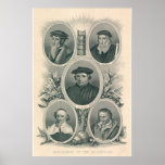 Luther and 16th Century Reformers Posters