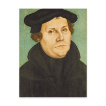 Luther as Professor, 1529 Postcard