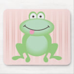 Luttle Green Frog Mouse Pads