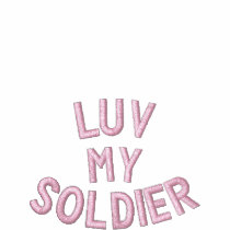 Luv My Soldier tee by SweetKitten