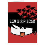 Luv U 2 Pieces Ultra Cute Anime Boy Cards