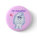 LuvPuffs "I'm Adorable!" buttons
