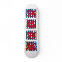 Luxembourg, Belgium Custom Skate Board