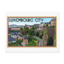 Luxembourg City Postcards