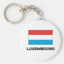 Luxembourg Flag Keychains