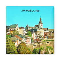 LUXEMBOURG FRIDGE MAGNETS