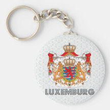 Luxemburg Coat of Arms Key Chain