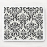 LUXERY BLACK AND WHITE 2 MOUSE PAD