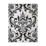 LUXERY BLACK AND WHITE POSTCARD