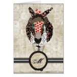 Luxury Moses Monogram Notecard
