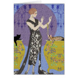 Lydia & Bengal in Yellow and  Blue cards