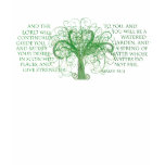 Lydia's Tree of Life (side-by-side) t-shirts