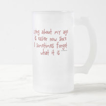 Lying About My Age Mugs