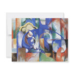 Lying Bull by Franz Marc; Liegender Stier invitations