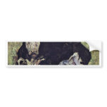 Lying Cow By Vincent Van Gogh bumper stickers