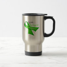 Lyme Disease Awareness Ribbon Mug