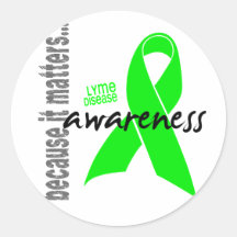 Lyme Disease Awareness Stickers