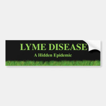 Lyme Disease bumpersticker Bumper Stickers