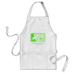 Lyme Disease Hope Awareness Tile Apron