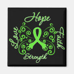 Lyme Disease Hope Motto Butterfly Refrigerator Magnets