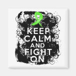 Lyme Disease Keep Calm and Fight On Magnet