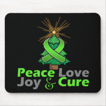 Lyme Disease Peace Love Joy Cure Mouse Pad