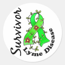 Lyme Disease Survivor 15 Stickers