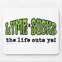 Lyme Sucks Mouse Pads