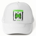 Lymphoma Awareness Butterfly hats