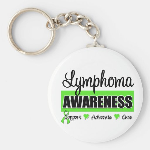 Lymphoma Awareness Keychains