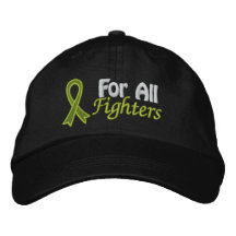 Lymphoma For All Fighters Embroidered Baseball Caps