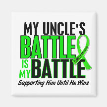 Lymphoma My Battle Too 1 Uncle Magnet