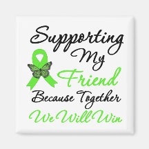 Lymphoma Support (Friend) Refrigerator Magnets