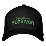 Lymphoma Survivor Embroidered Baseball Caps