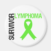 Lymphoma Survivor Shirts, Gifts and Merchandise Magnet