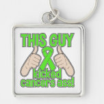 Lymphoma This Guy Kicked Cancer Key Chains