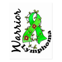 Lymphoma Warrior 15 Postcard