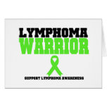 Lymphoma Warrior Greeting Card