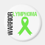 Lymphoma Warrior Grunge Fridge Magnet
