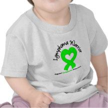 Lymphoma Warrior Heart Tees
